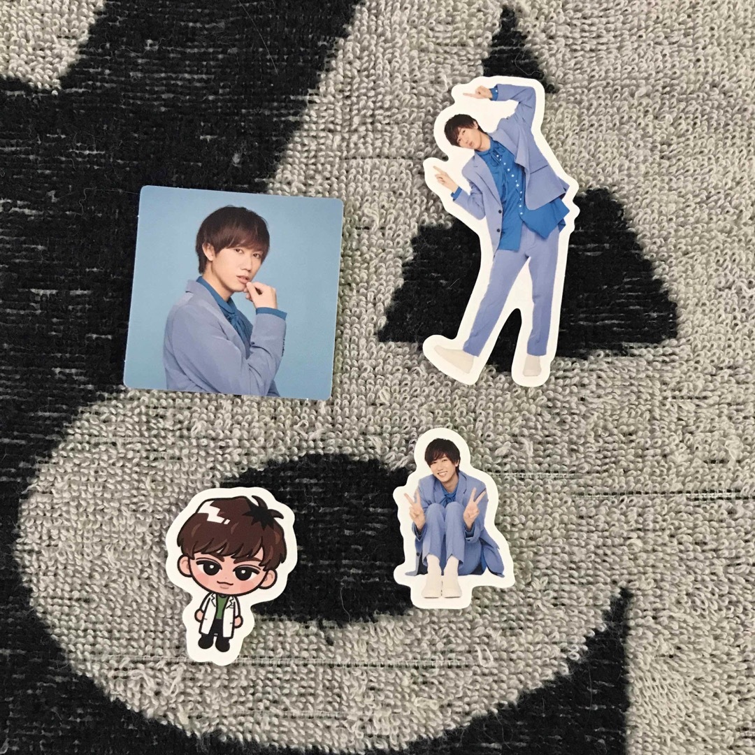 Snow Man - MF-6 SnowMan 阿部亮平 ミニフォトセットおまけシール付き