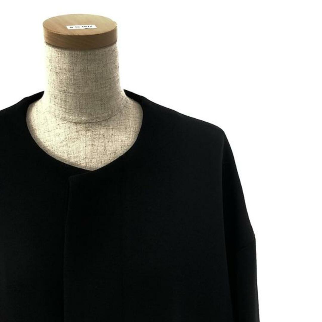 ゴーシュ / ゴーシュ | ボンディングノーカラーコート | 2 | ブラック