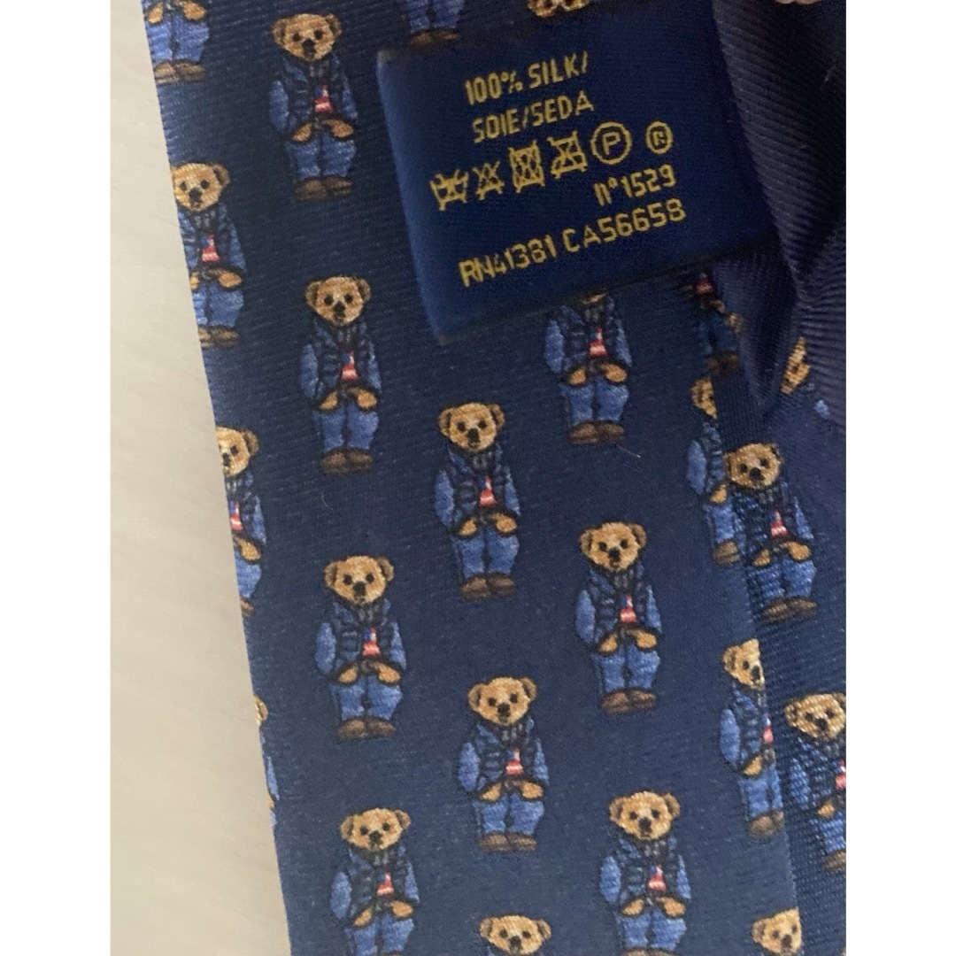 POLO RALPH LAUREN - 超美品☆ポロベア シルク100% ラルフローレン