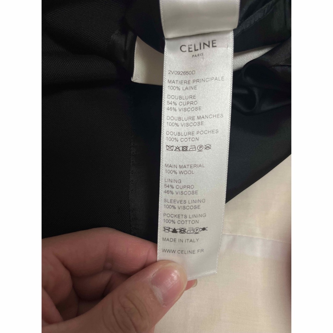 CELINE - celine セリーヌ ダブルブレストジャケット 44サイズ スーツ