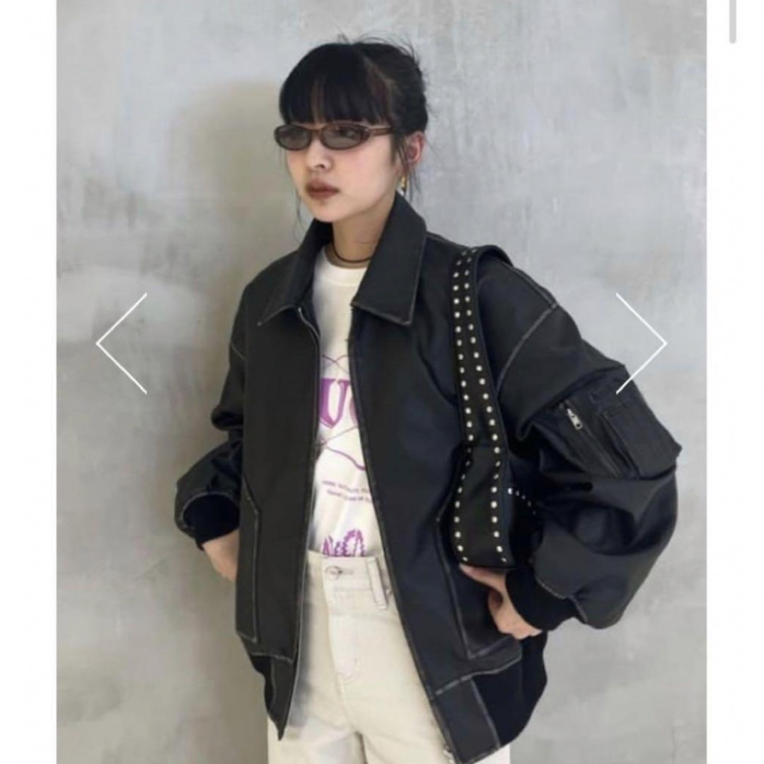 SLY - 即完売♡THROW by SLY VINTAGE G-1 JKレザージャケットの通販 by