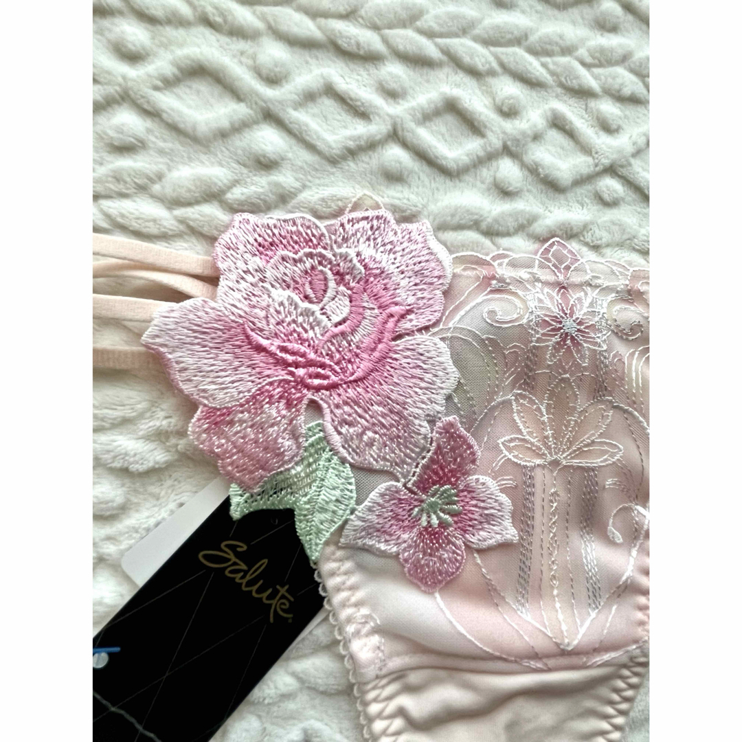 Wacoal - 【新品未使用】ワコール サルート 61G ブラ&ショーツ セット