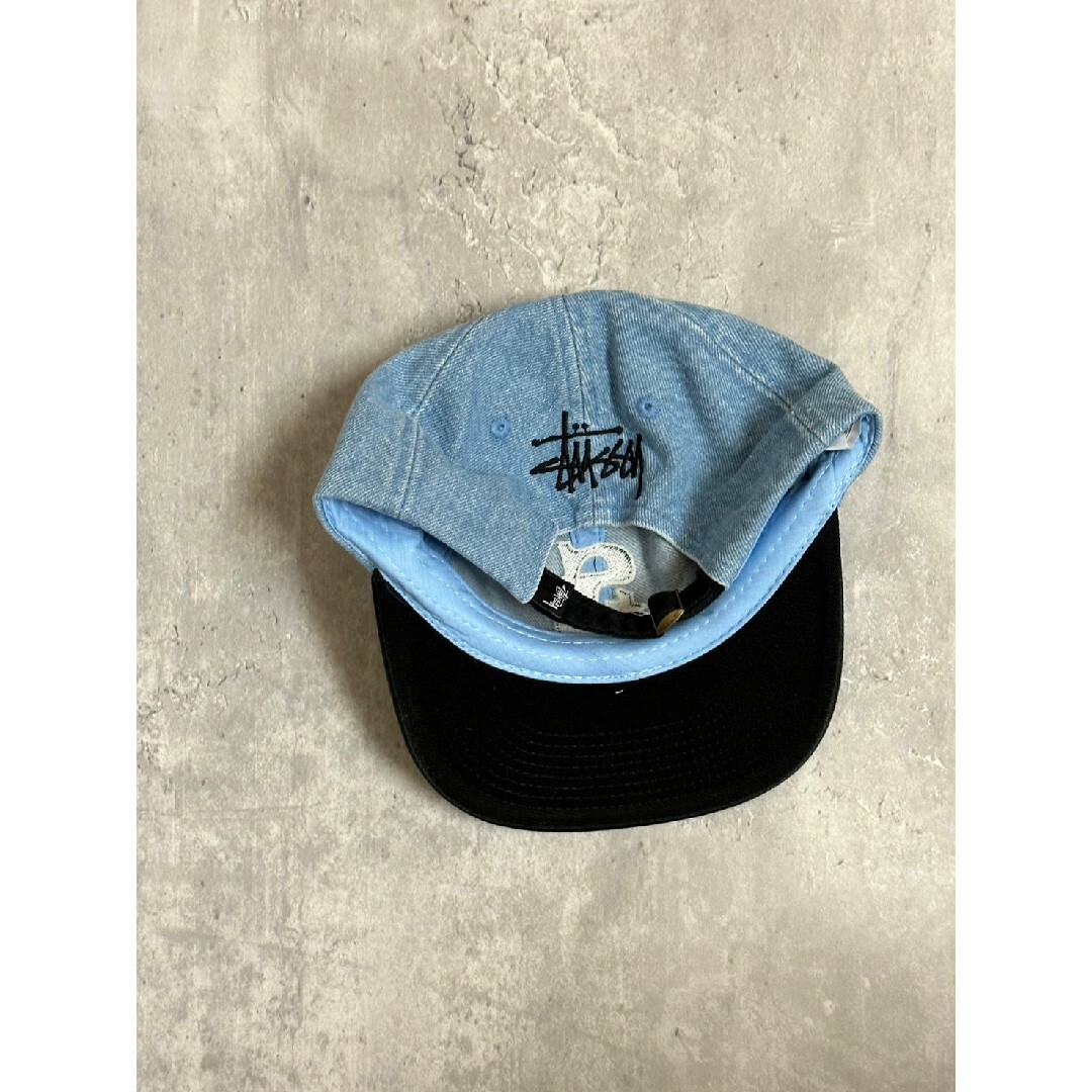 STUSSY - ステューシー ヴィンテージSロゴ ロープロ デニム キャップの