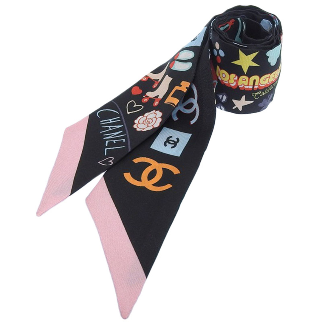 CHANEL - シャネル CHANEL ツイリー スカーフ ココマーク シルク