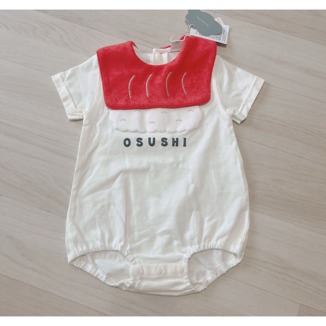 futafuta - バースデイ futafuta お寿司ロンパース マグロ 80の通販 by