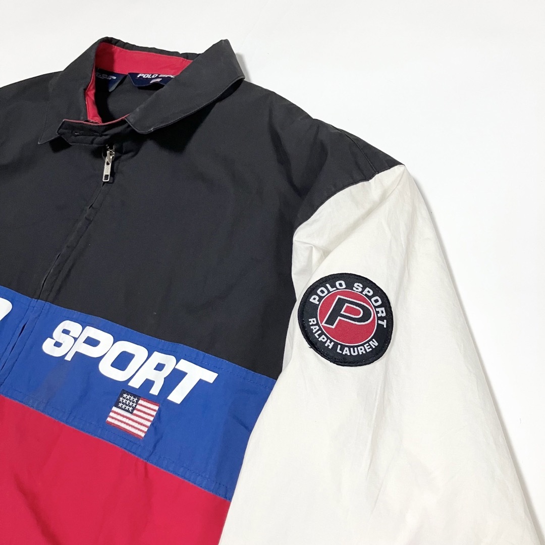 POLO RALPH LAUREN - L POLO ポロスポーツ 90's ナイロン ジャケット