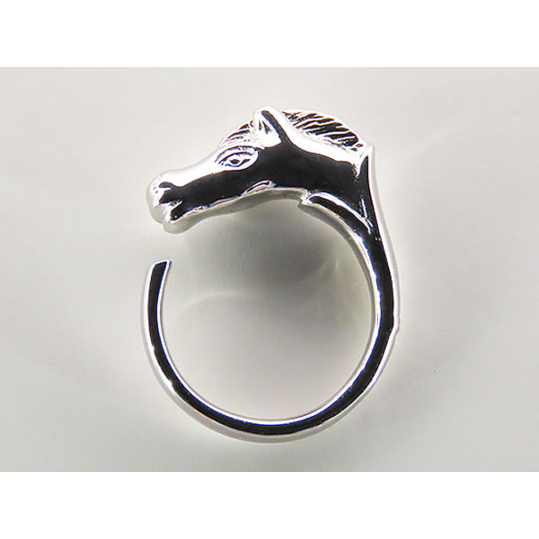 HERMES - 新品仕上げエルメスシュバルホースリング指輪ホースモチーフ