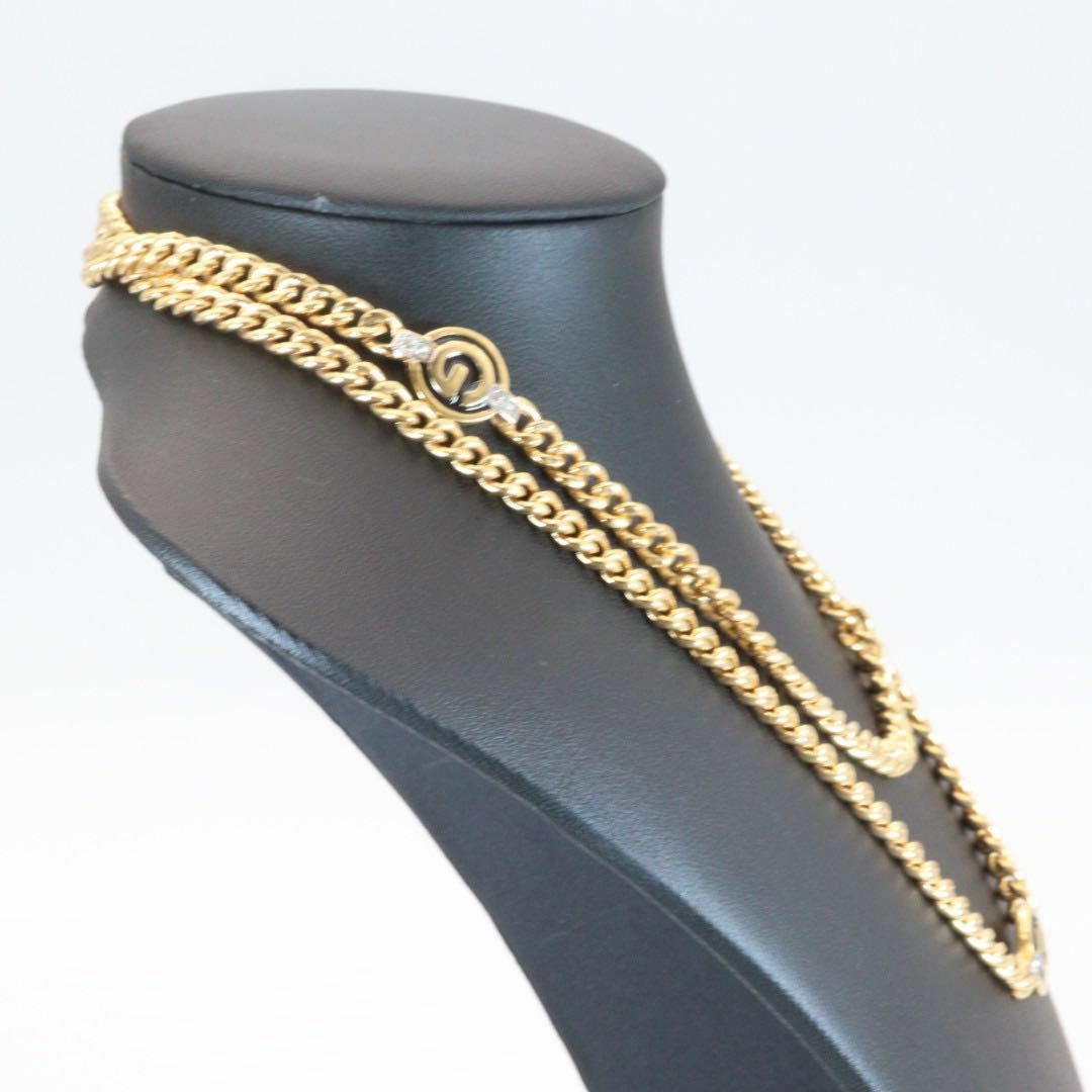 GIVENCHY ジバンシー 喜平 チェーン ロゴ ネックレス ゴールドの通販