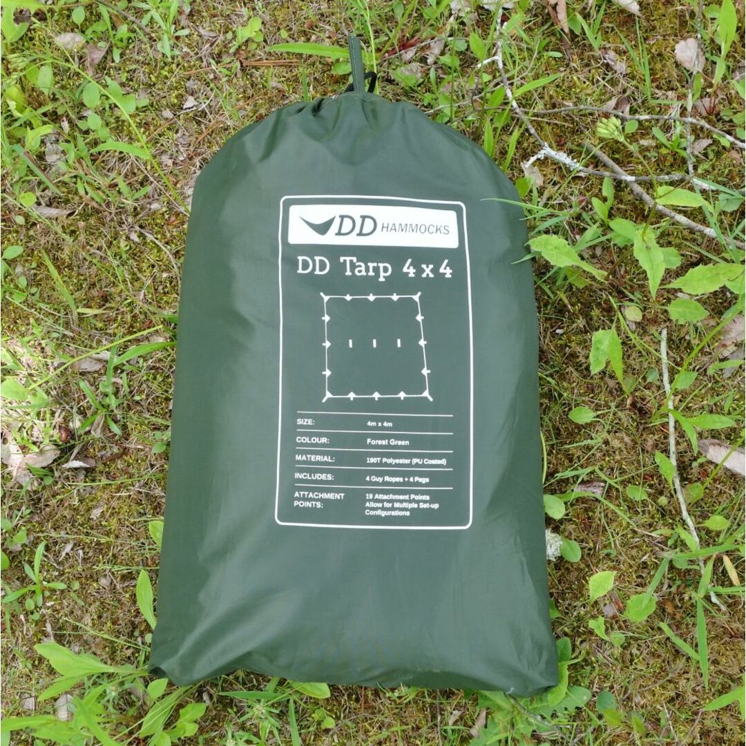 DDハンモック DD HAMMOCKS DD Tarp 4×4 フォレストグリーン タープ