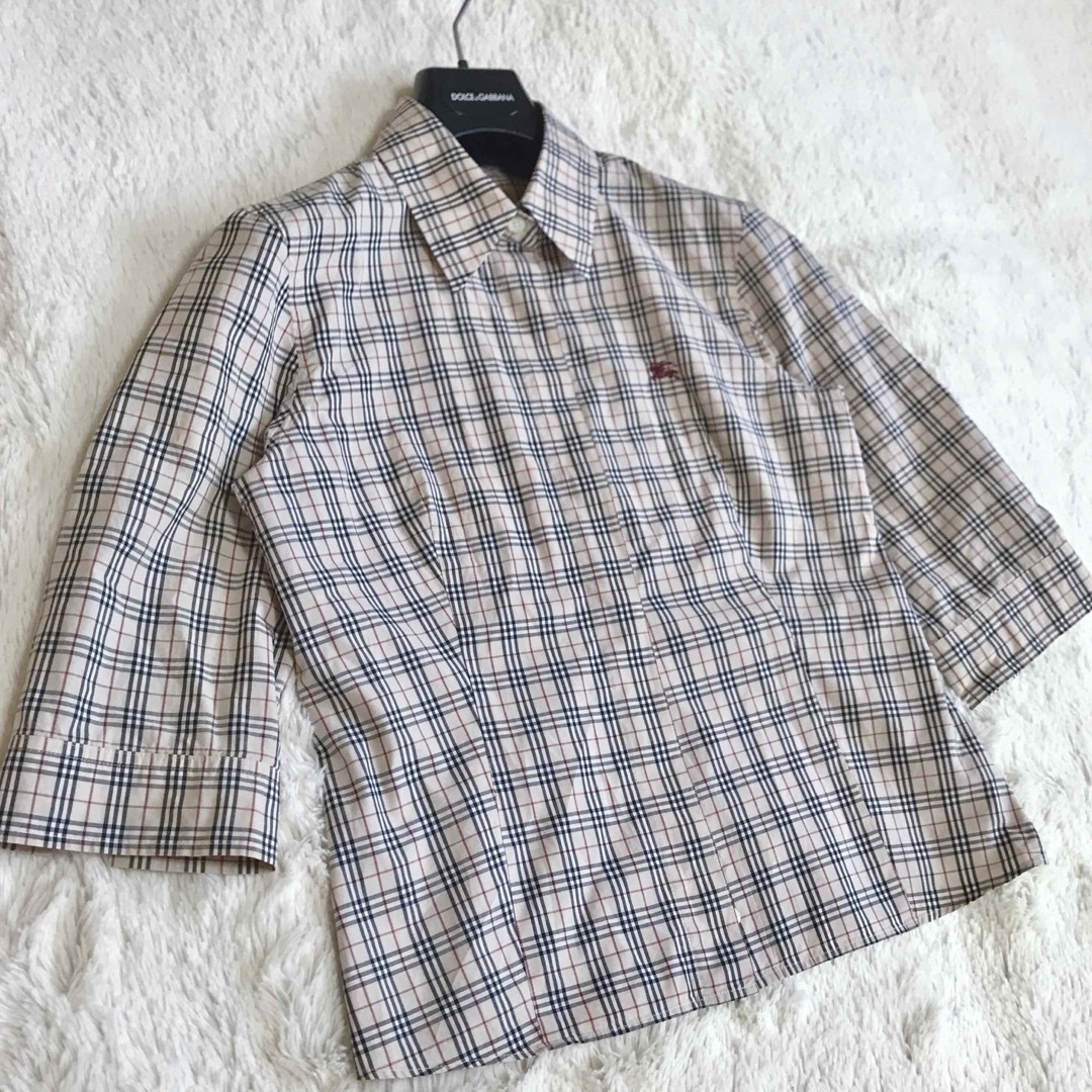 BURBERRY BLUE LABEL - 美品 大きいサイズ バーバリーブルーレーベル 7