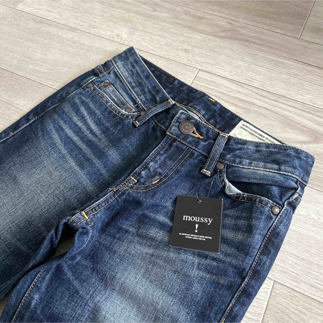 moussy - タグ付き moussy フレアデニムパンツ SLY GYDA riendaの通販