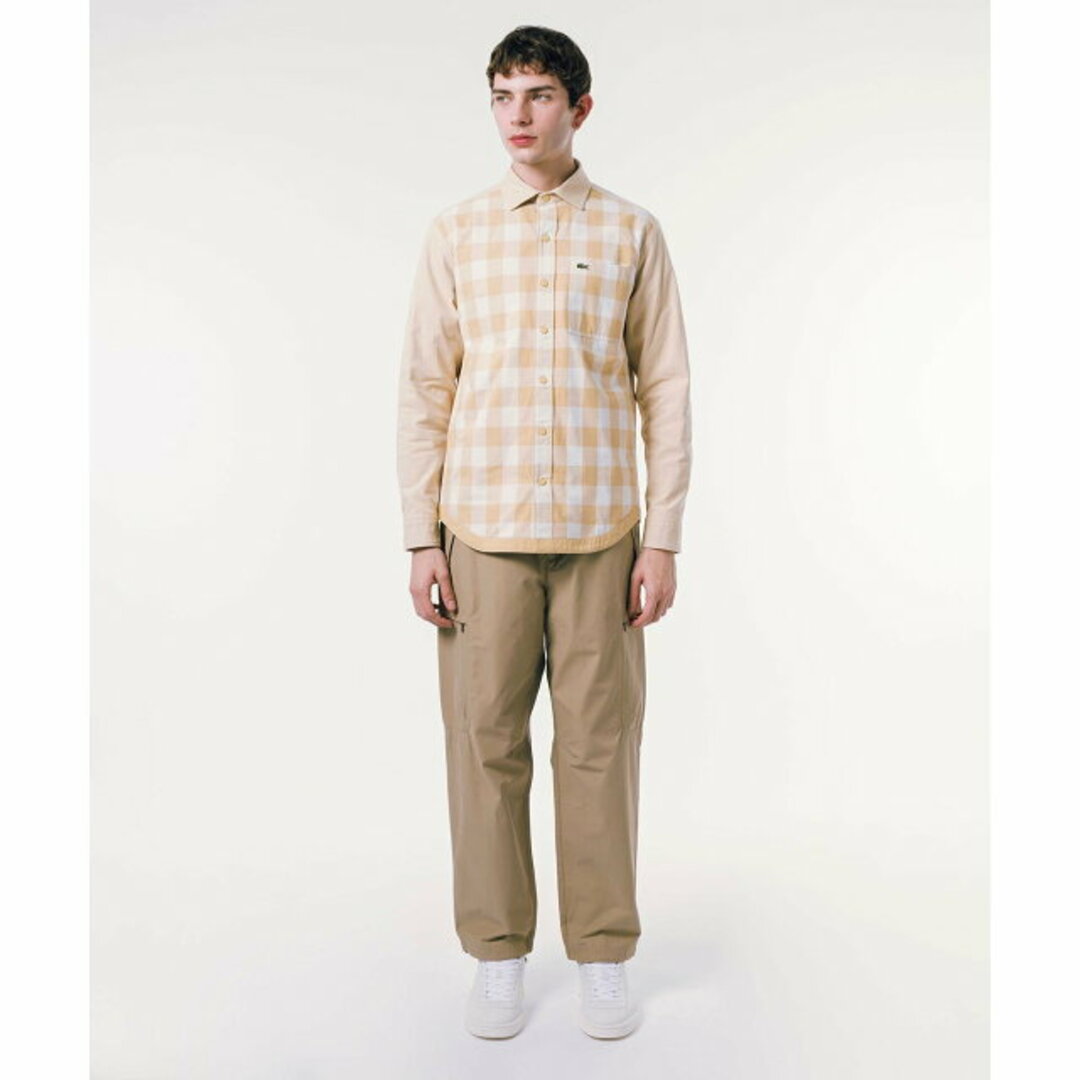 LACOSTE - 【ベージュ】リバーシブルスナップボタンシャツの通販 by