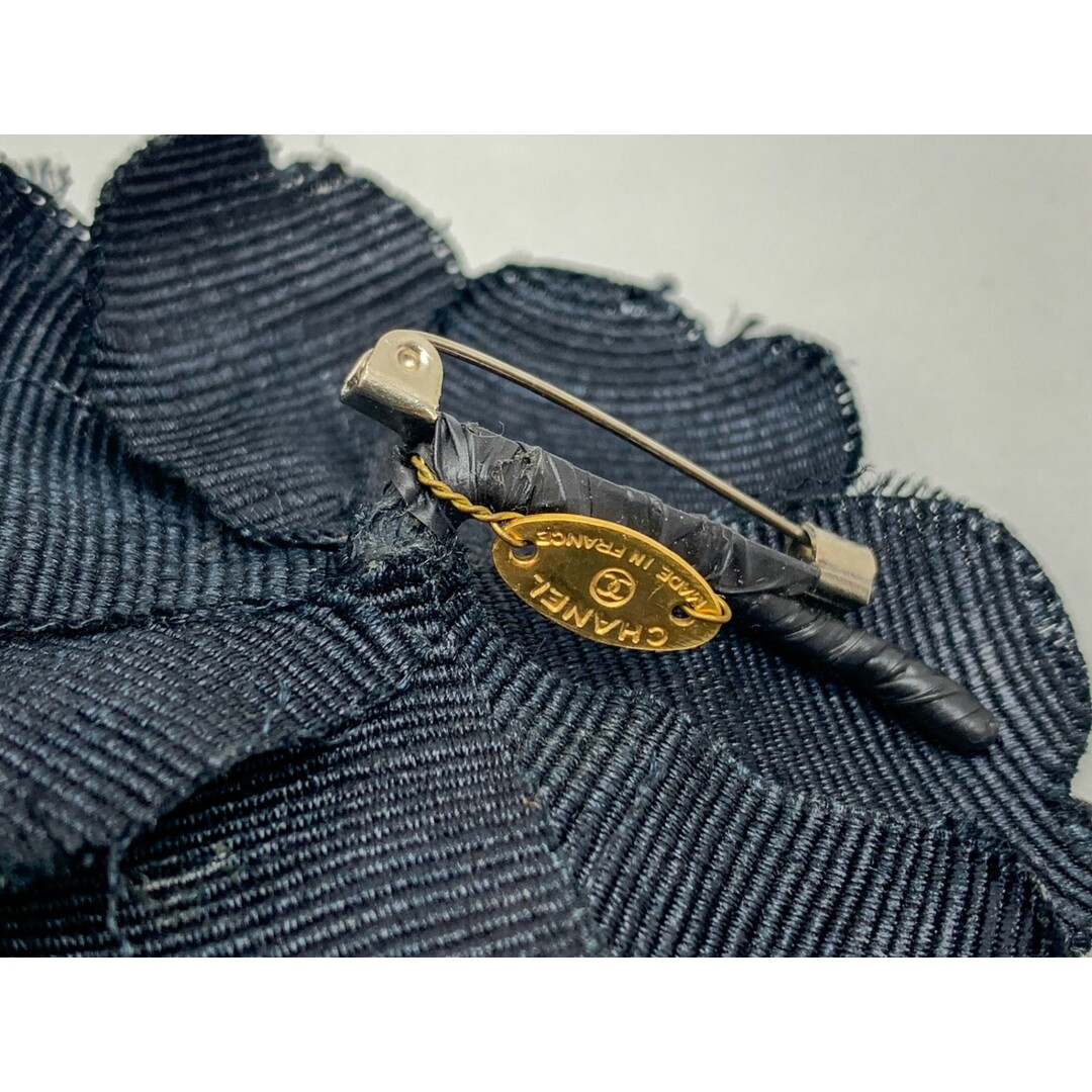 CHANEL - CHANEL シャネル デニム カメリア 花モチーフ フラワー