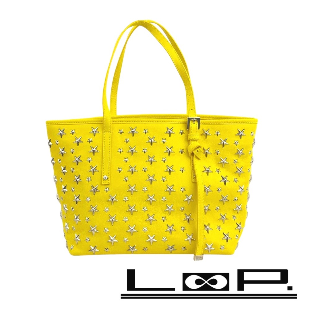 JIMMY CHOO - □美品□ ジミーチュウ ミニ ハンド トート バッグ 星