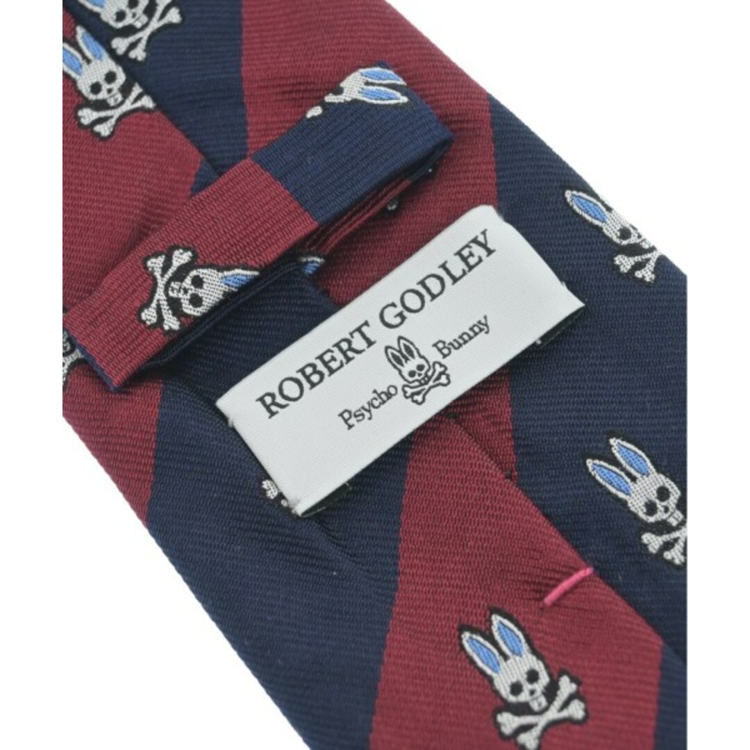 Psycho Bunny - Psycho Bunny サイコバニー ネクタイ - 赤x紺x白等(総