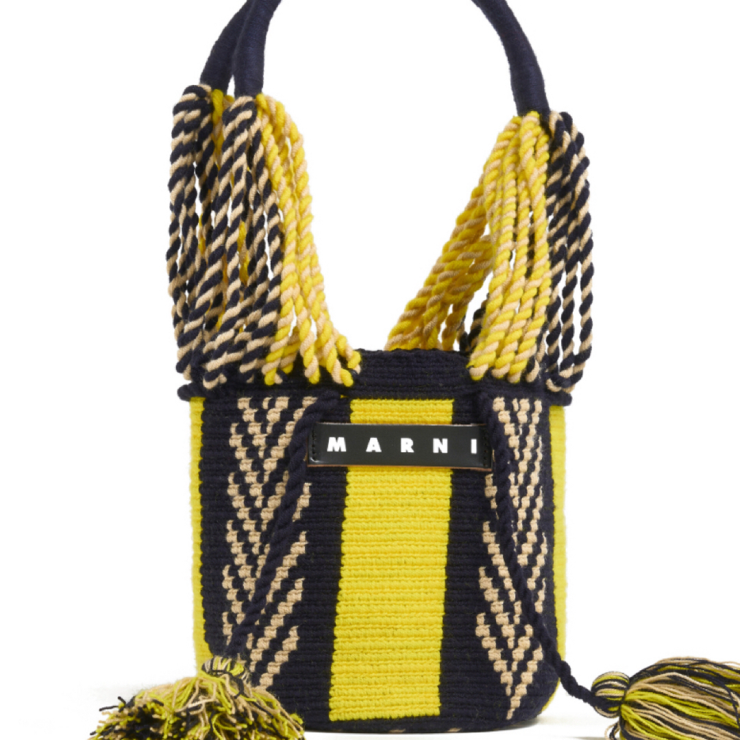 MARNI - #01 MARNI MARKET フリンジニットバッグ新品・未使用 期間限定