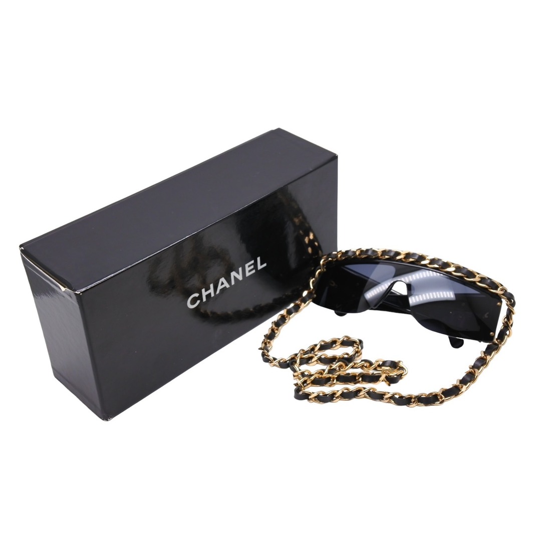 CHANEL - CHANEL シャネル チェーン サングラス ココマーク 01456