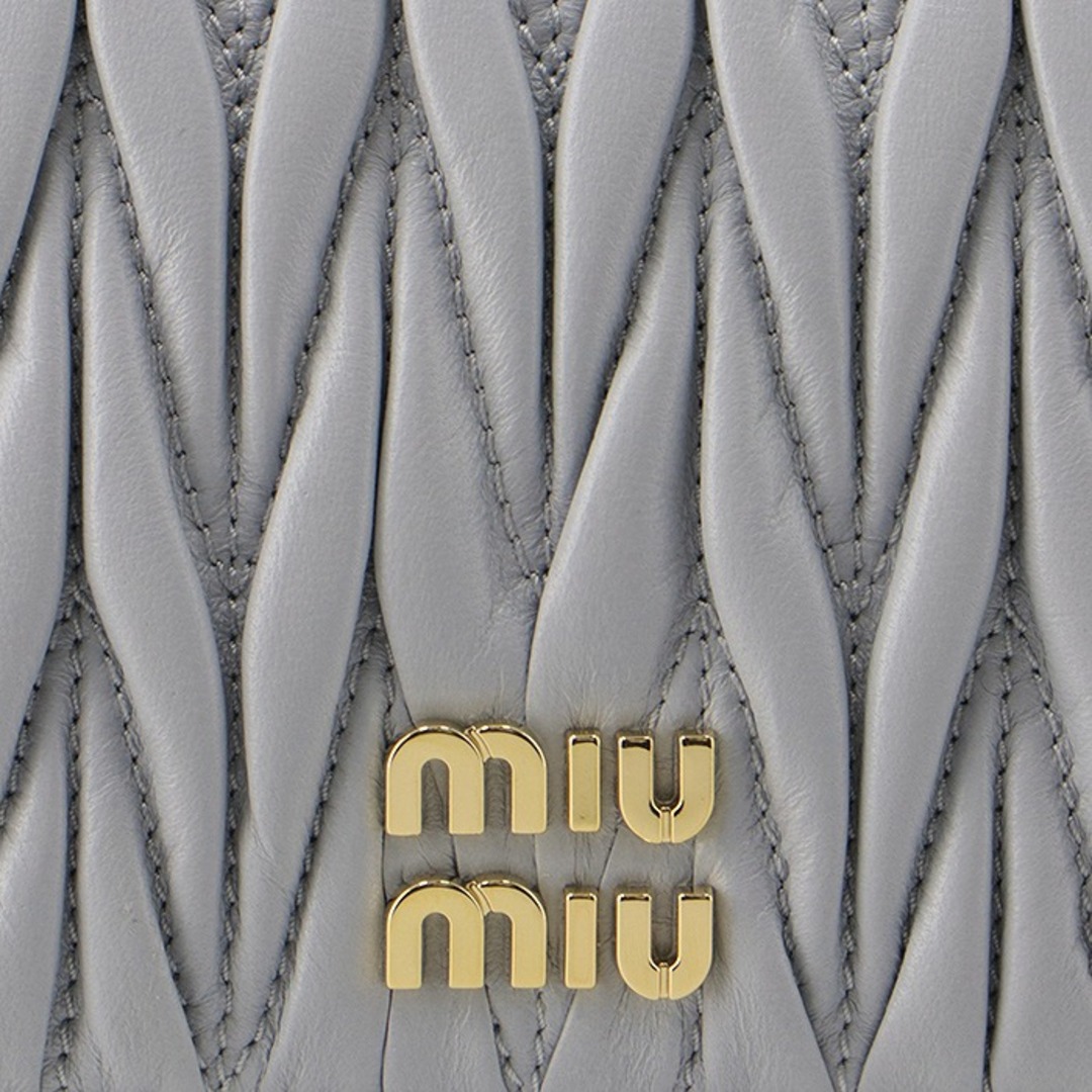 MIU MIU - ミュウミュウ MIU MIU 財布 二つ折り マテラッセ ミニ財布