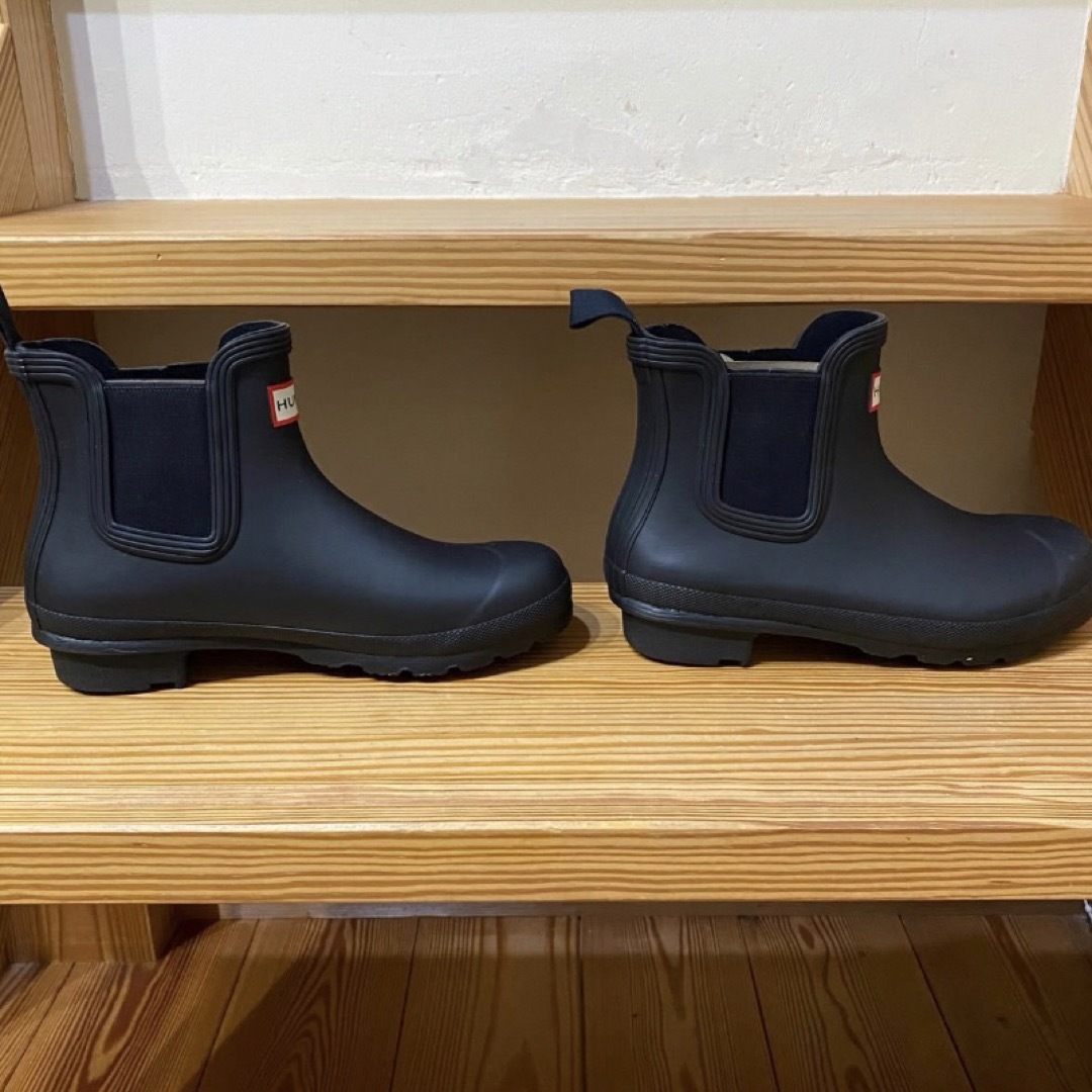 HUNTER - 値下げ不可 24cm ハンター チェルシー レインブーツ 雨靴