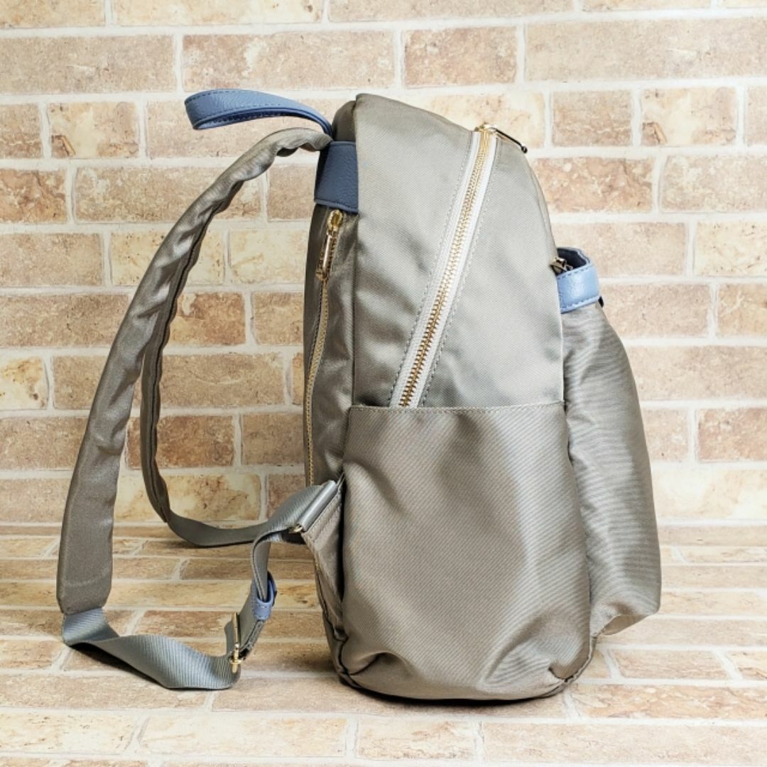 IBIZA - イビサ IBIZA ☆ ナイロン レザーコンビ リュックサック 日本