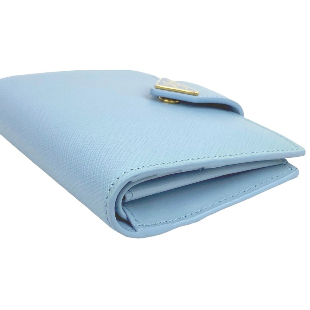 PRADA - □未使用□ プラダ 二つ折り コンパクト 財布 プレート