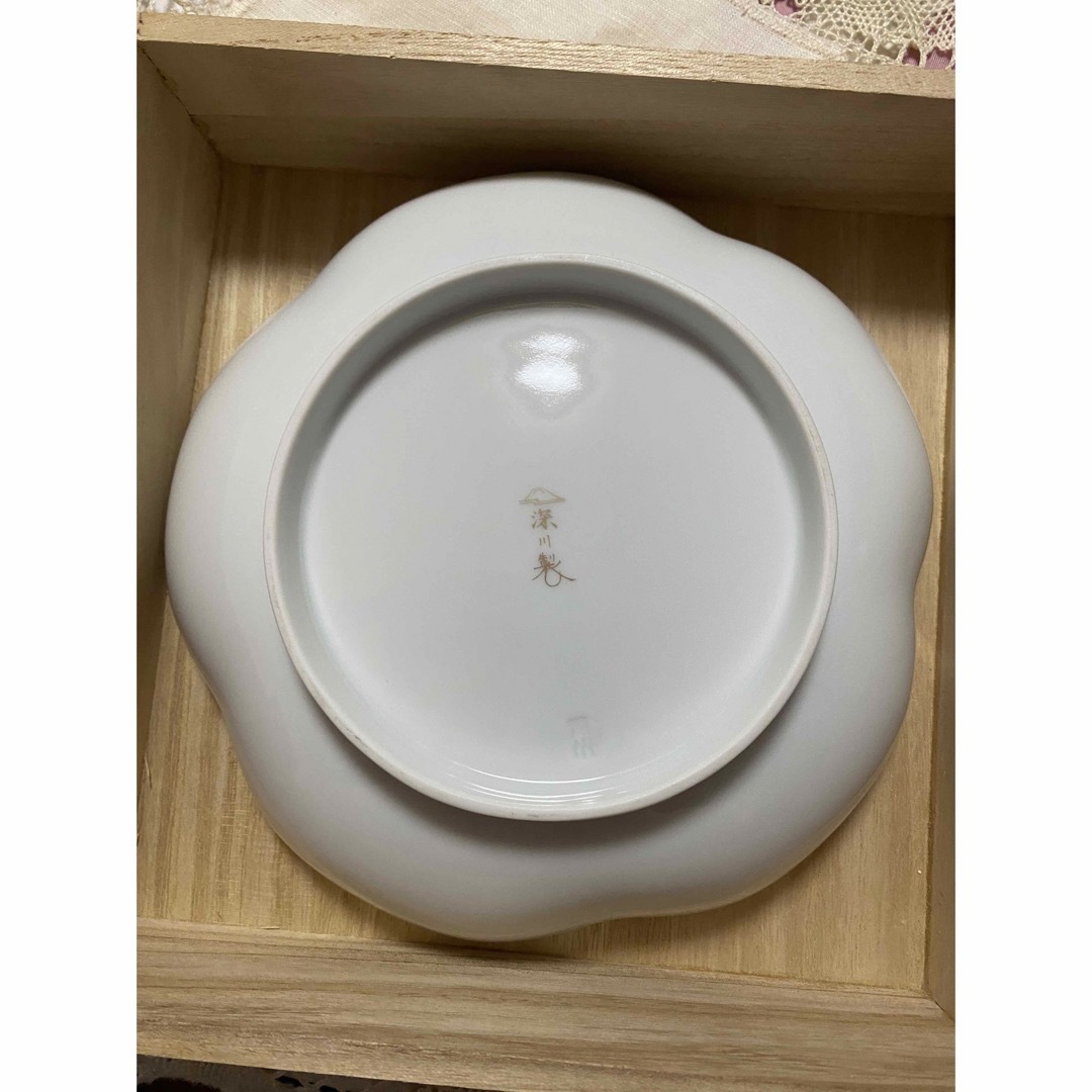 深川製磁 - 深川製磁 紅寿梅型鉢(未使用、実家保管品)の通販 by 蔵と国