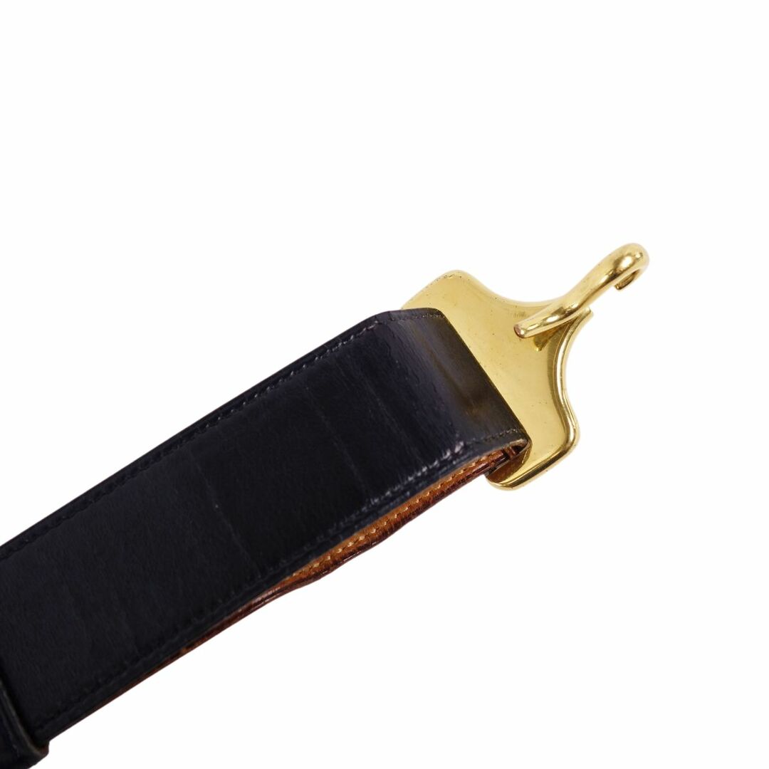 HERMES - 70's Vintage エルメス HERMES ベルト レザーベルト フック