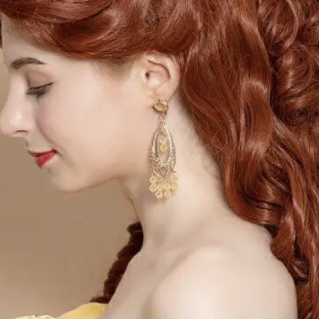 Disney - 美女と野獣 ベル ピアス シークレットハニーの通販 by 琥珀's