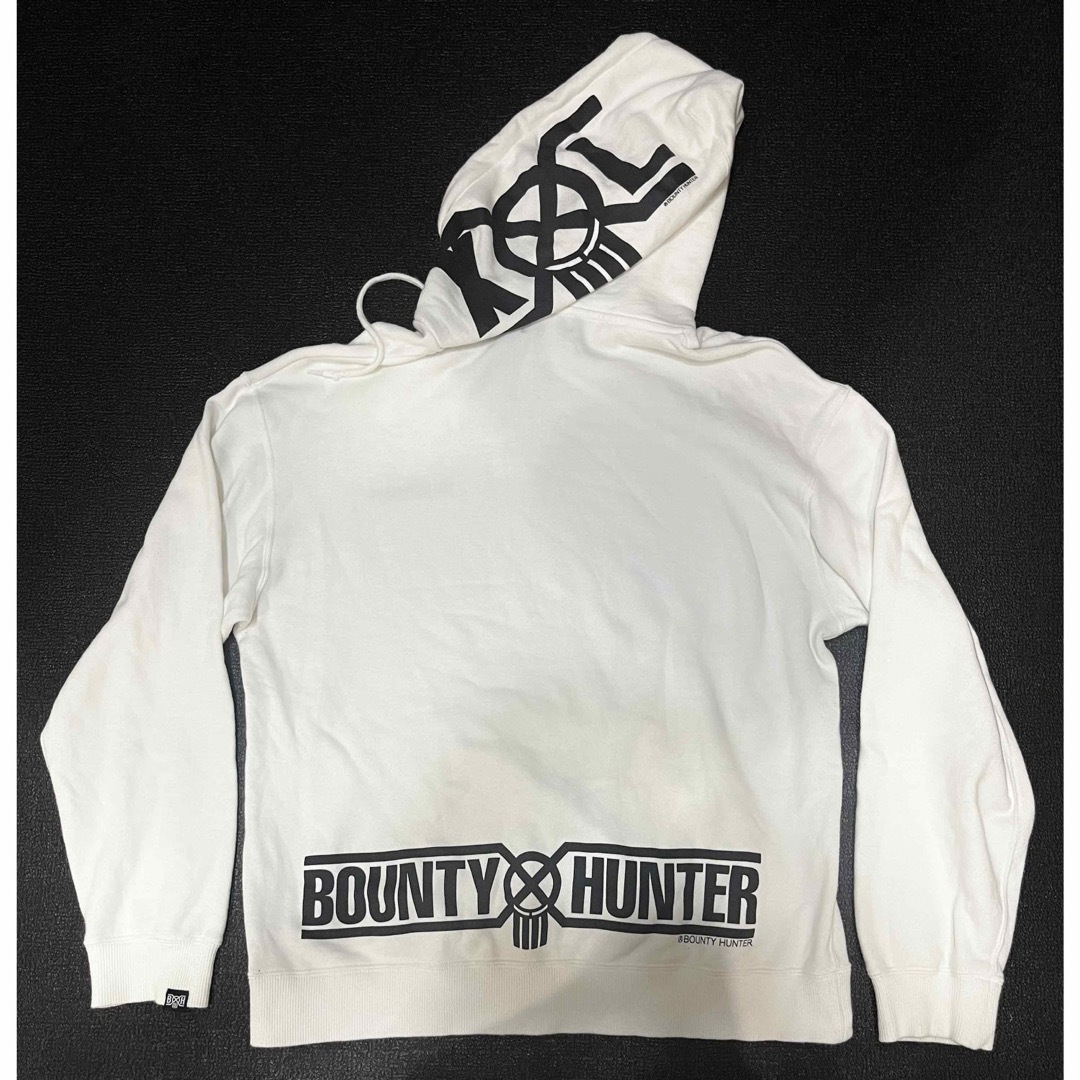 BOUNTY HUNTER - XLARGE×BOUNTY HUNTER ダブルネーム パーカー サイズ