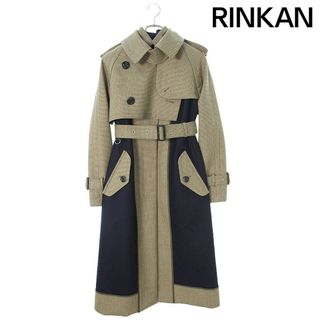 sacai - サカイ 22AW 22-06265 チェック柄ボンディングコート