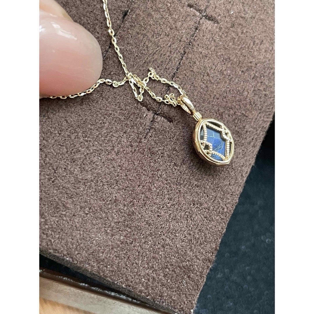 agete - ageteアガット＊K10＊天然石チャーム付ネックレス