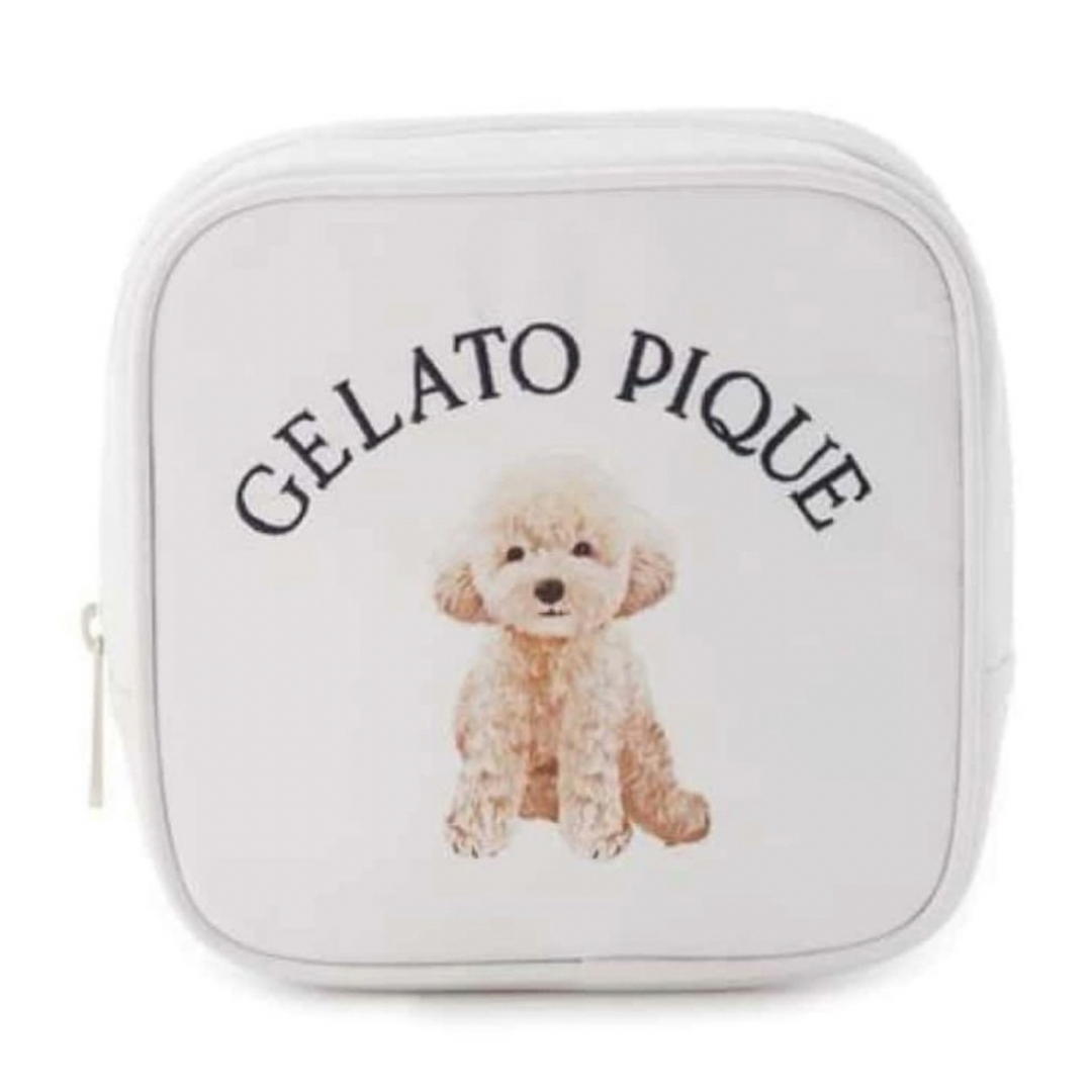 gelato pique - 【新品】ジェラートピケ DOG柄 スクエアティッシュ