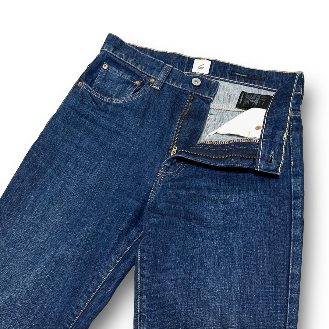 6 (ROKU) - 6(ROKU) timemachine ハイウエストデニム W26の通販 by