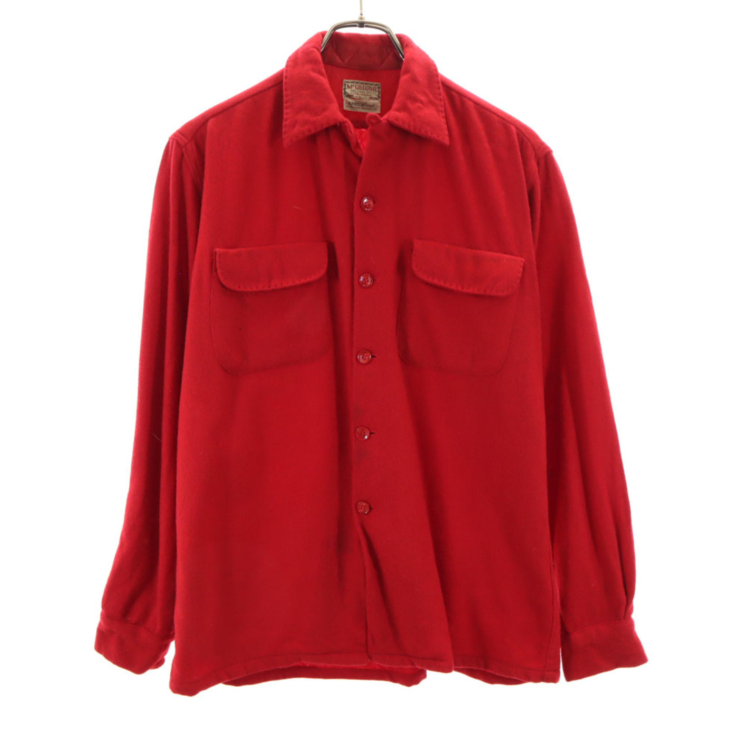 McGREGOR - マクレガー 50s 60s ウール ヴィンテージ 長袖 オープン