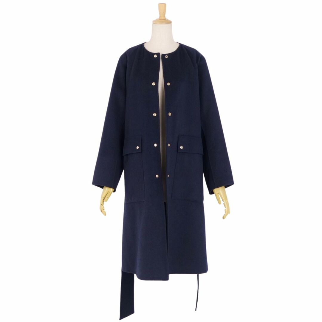 Drawer - 極美品 ドゥロワー DRAWER コート ベルト付き ロングコート