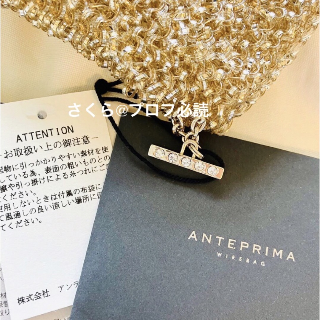 ANTEPRIMA/WIREBAG - 新品未使用 アンテプリマ セッキオ スティローゾ