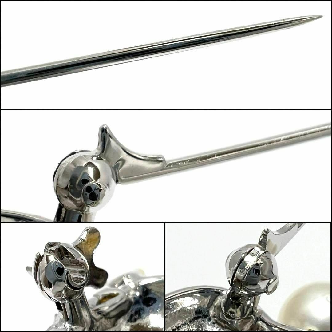 MIKIMOTO - 【希少】ミキモト ブローチ コサージュ パール シルバー