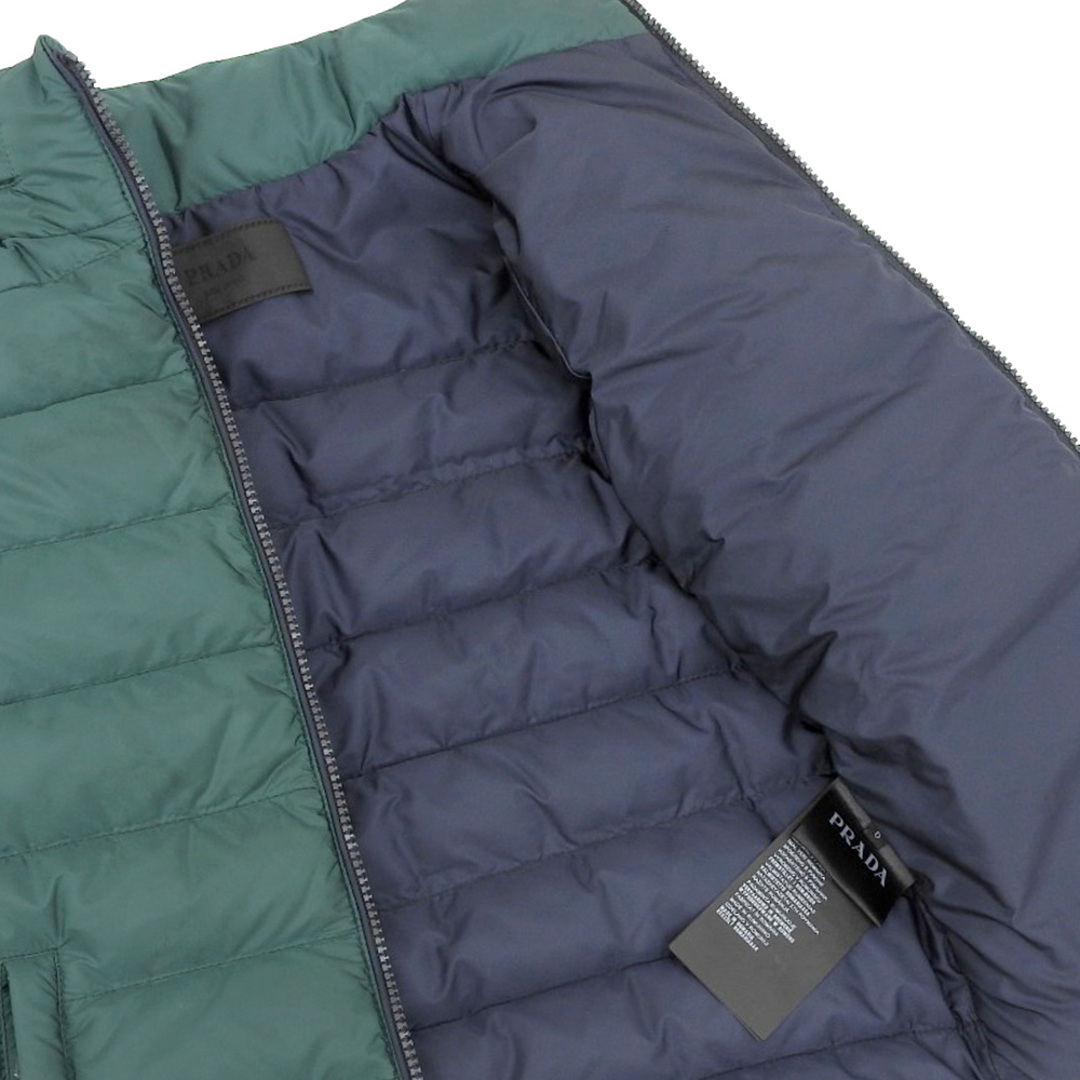 PRADA - 美品 プラダ PRADA 現行黒タグ 三角ロゴ ダウンジャケット 6Y