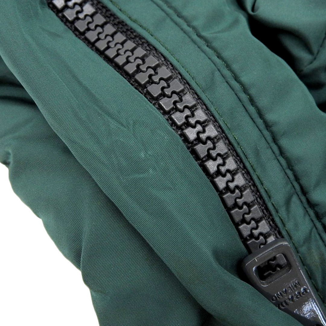 PRADA - 美品 プラダ PRADA 現行黒タグ 三角ロゴ ダウンジャケット 6Y