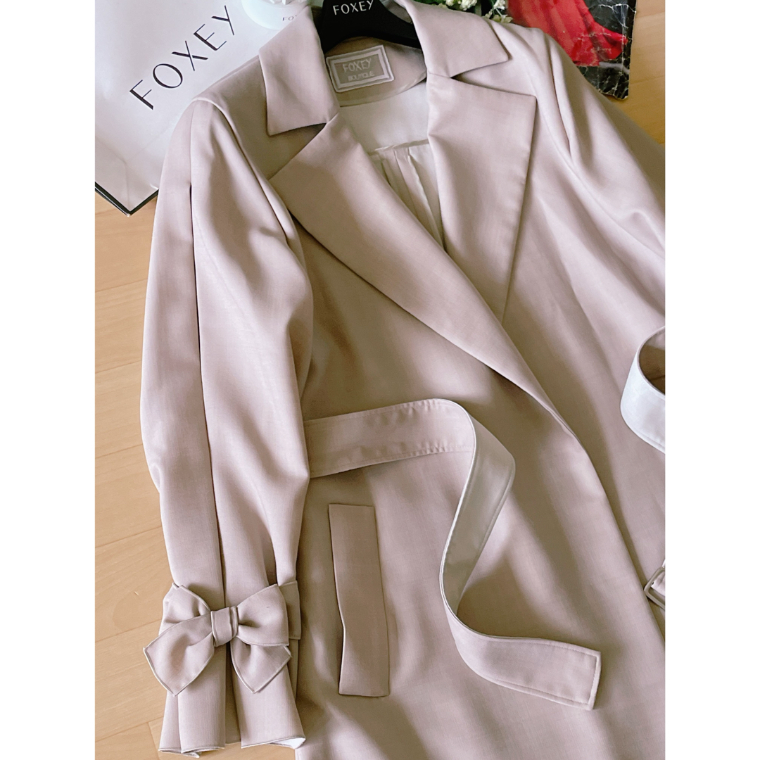 FOXEY - 新品同様！FOXEY BOUTIQUE トレンチコート 38