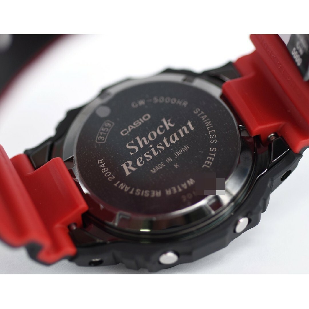 CASIO - Gショック 35周年記念限定ブラック＆レッドシリーズGW-5000HR
