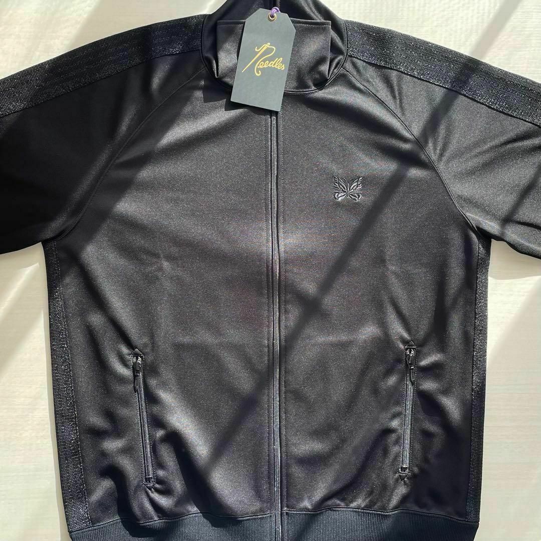 Needles - トラックジャケット XL ブラック ラメ ニードルス