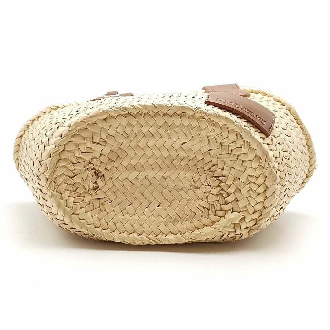 J&M DAVIDSON - 美品 ジェイ&エムデヴィッドソン かごバッグ ラフィア
