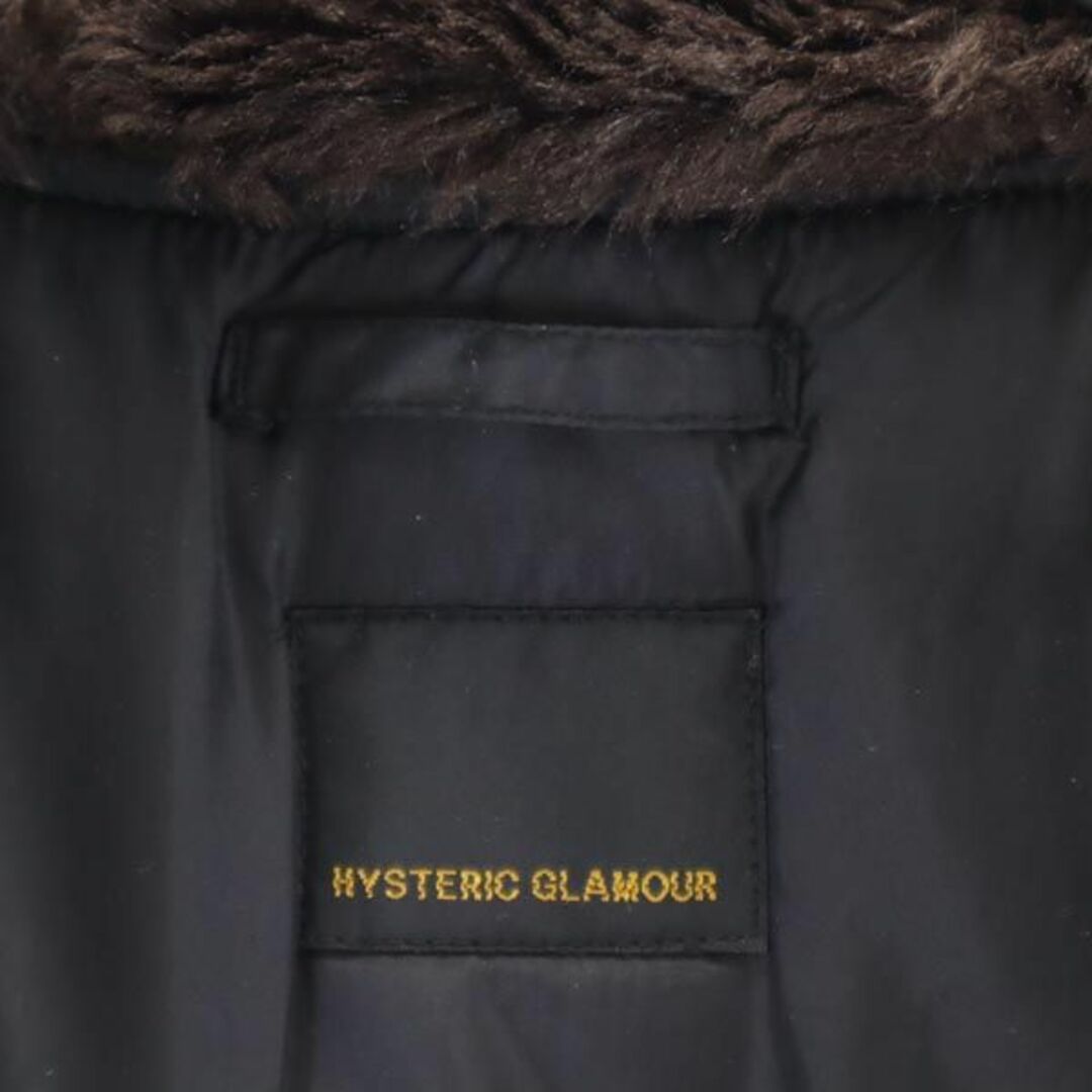 HYSTERIC GLAMOUR - ヒステリックグラマー ミリタリーコート FREE 黒