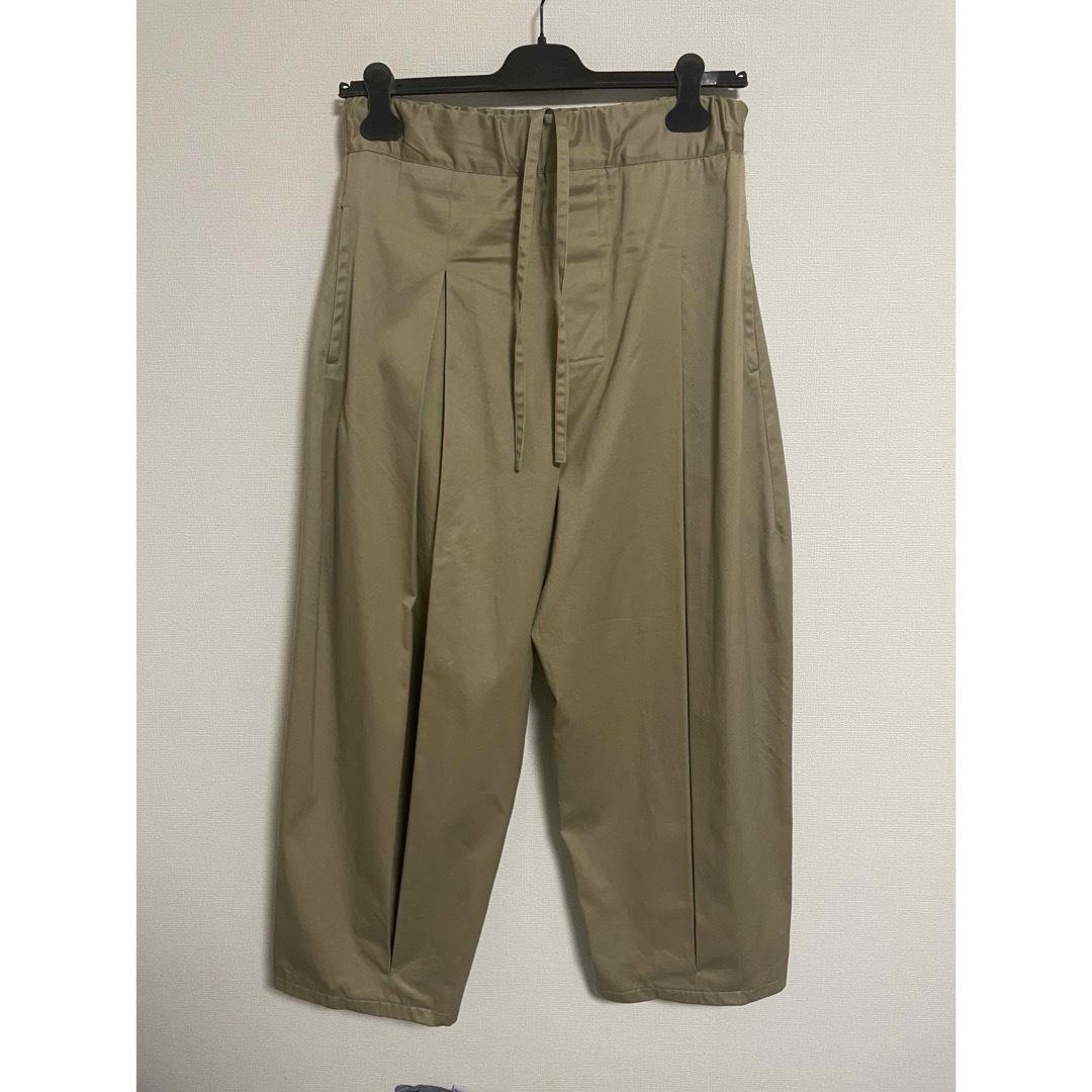 STUDIO NICHOLSON - SAGE NATION - BOX PLEAT TROUSER -SANDの通販 by