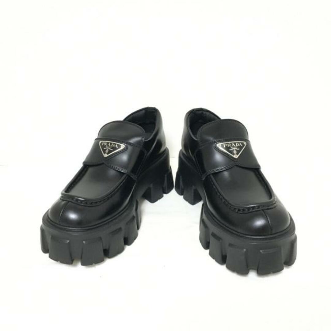 PRADA - PRADA(プラダ) ローファー 35 レディース モノリス 黒 厚底