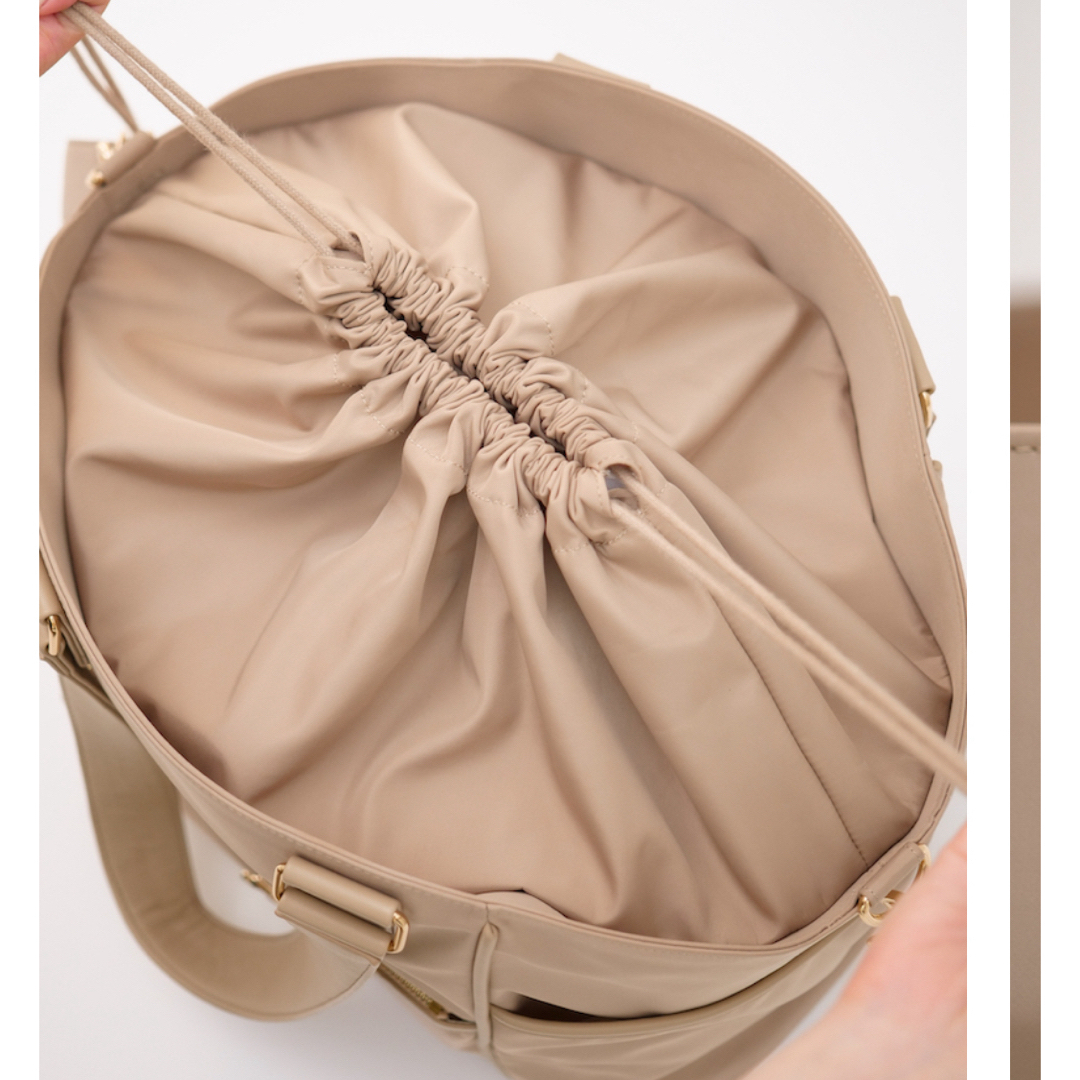 Aprily アプリリー マザーズバッグ 2Wayマルチラウンドバッグの通販 by