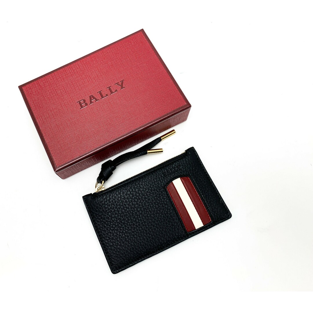 Bally - BALLY バリー 黒 ブラック MANDHY50 BLACK カードケース