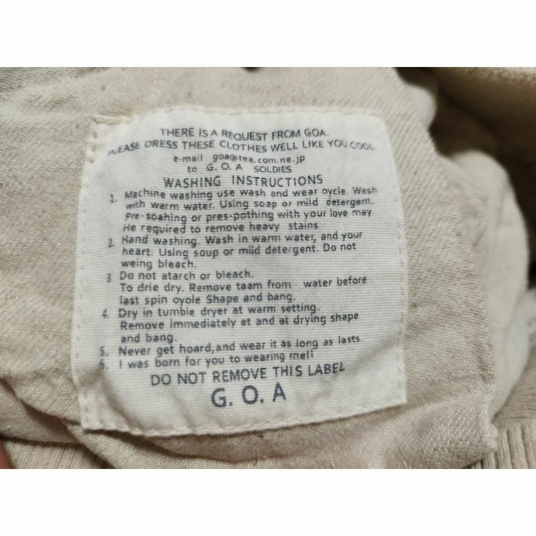 goa - 【新品】goa サスペンダー付きパラシュートカーゴパンツ ②の