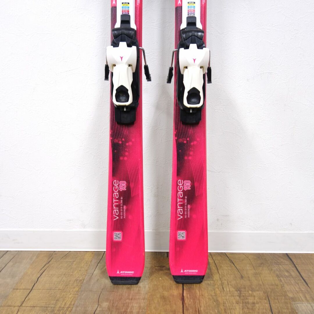 アトミック ATOMIC VANTAGE 150cm センター68mm ビンディング 0.5